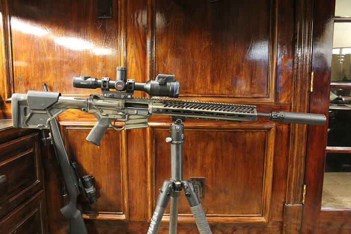 Seekins Precision SP10 308 w Pulsar Thermion Duo DXP50 and Daniel Defense SG30ti 2
