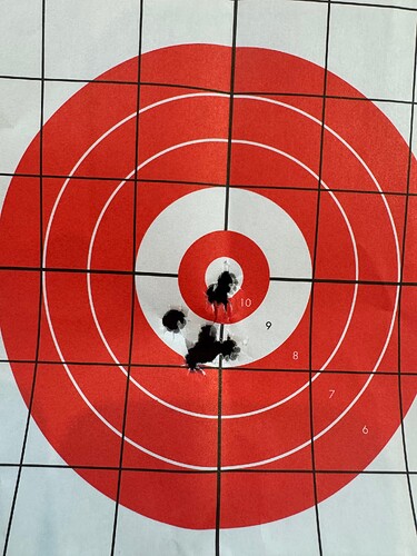 6.5cm target
