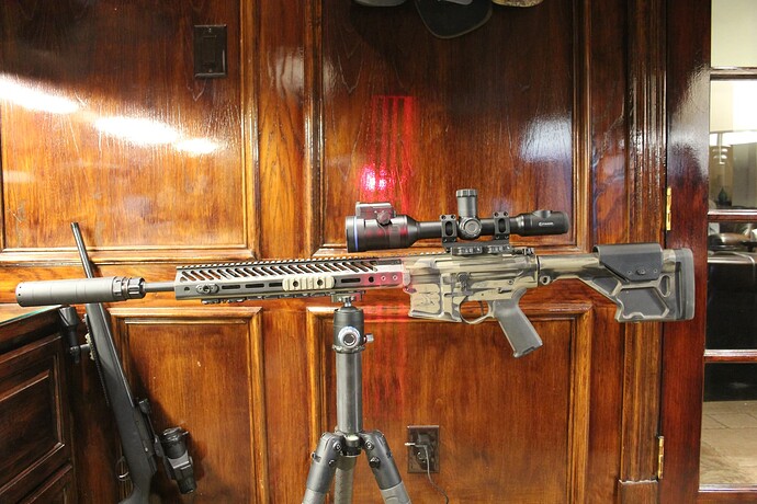 Seekins Precision SP10 308 w Pulsar Thermion DXP50 and Daniel Defense SG30ti